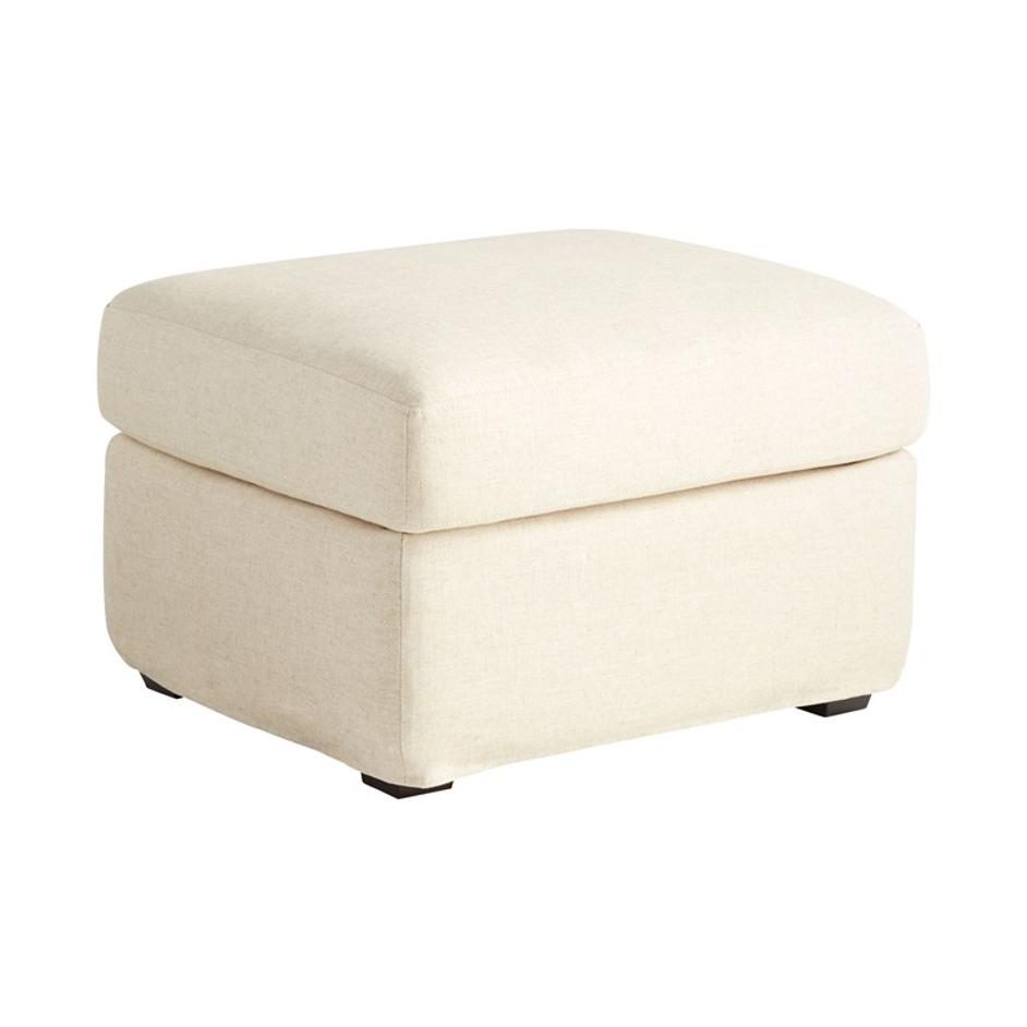 Sovente Ottoman | White by Cyan Design