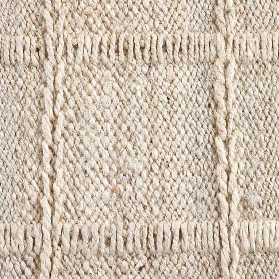Grid Jute Rug In Bleached Grid Jute And 9'x12' by Four Hands