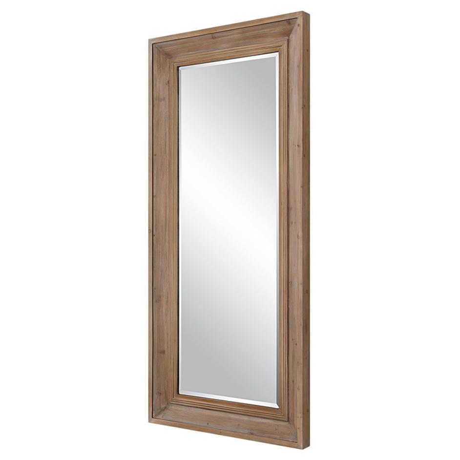Missoula Large Natural Wood Mirror by Uttermost