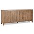 Orlando 4Dr Sideboard Light Brown by Classic Home