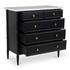 Eleanor 5 Drawer Chest Black by Moes Home