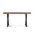 Brisbane 58" Sheesham Wood and Iron Console Table, Natural by Home Trends & Design