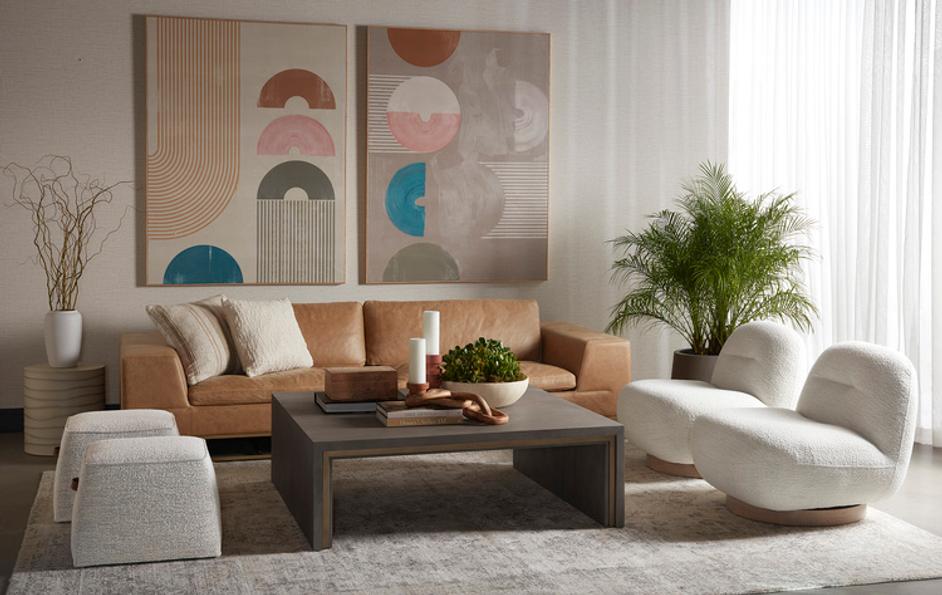 COREY END TABLE - SUMMER SAND by Sunpan