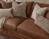 Audrey Leather Sofa Lush by Classic Home