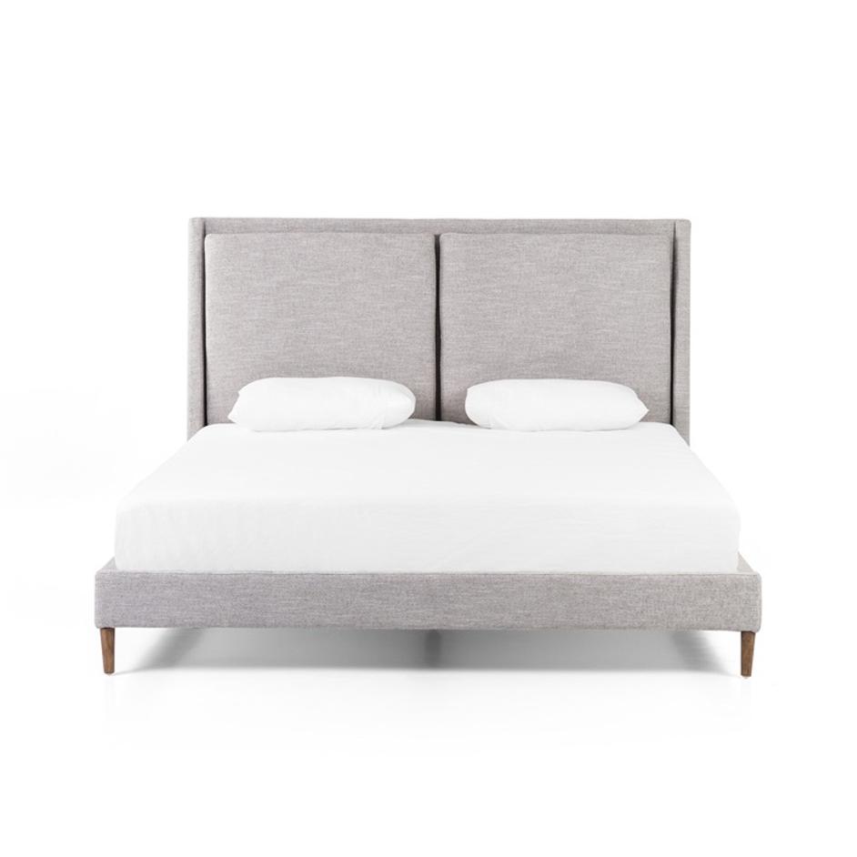 Potter King Bed - Manor Grey by Four Hands