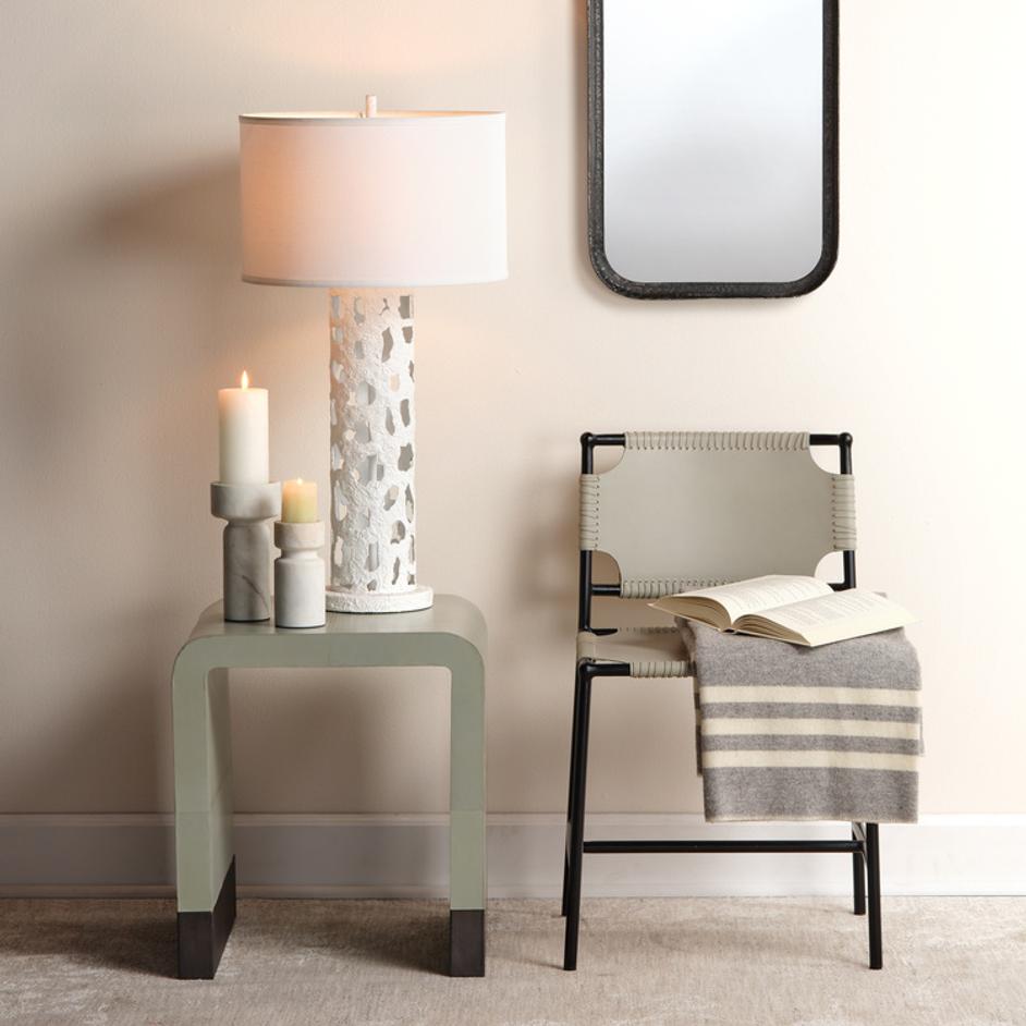 Daphne Marble Candleholder by Jamie Young