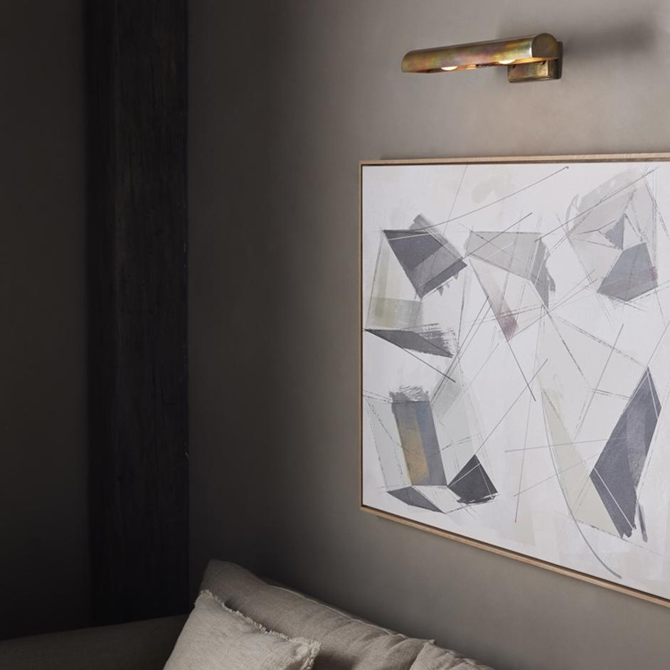 Clement Picture Light - Burnt Brass by Four Hands