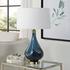 Riviera Art Glass Table Lamp by Uttermost