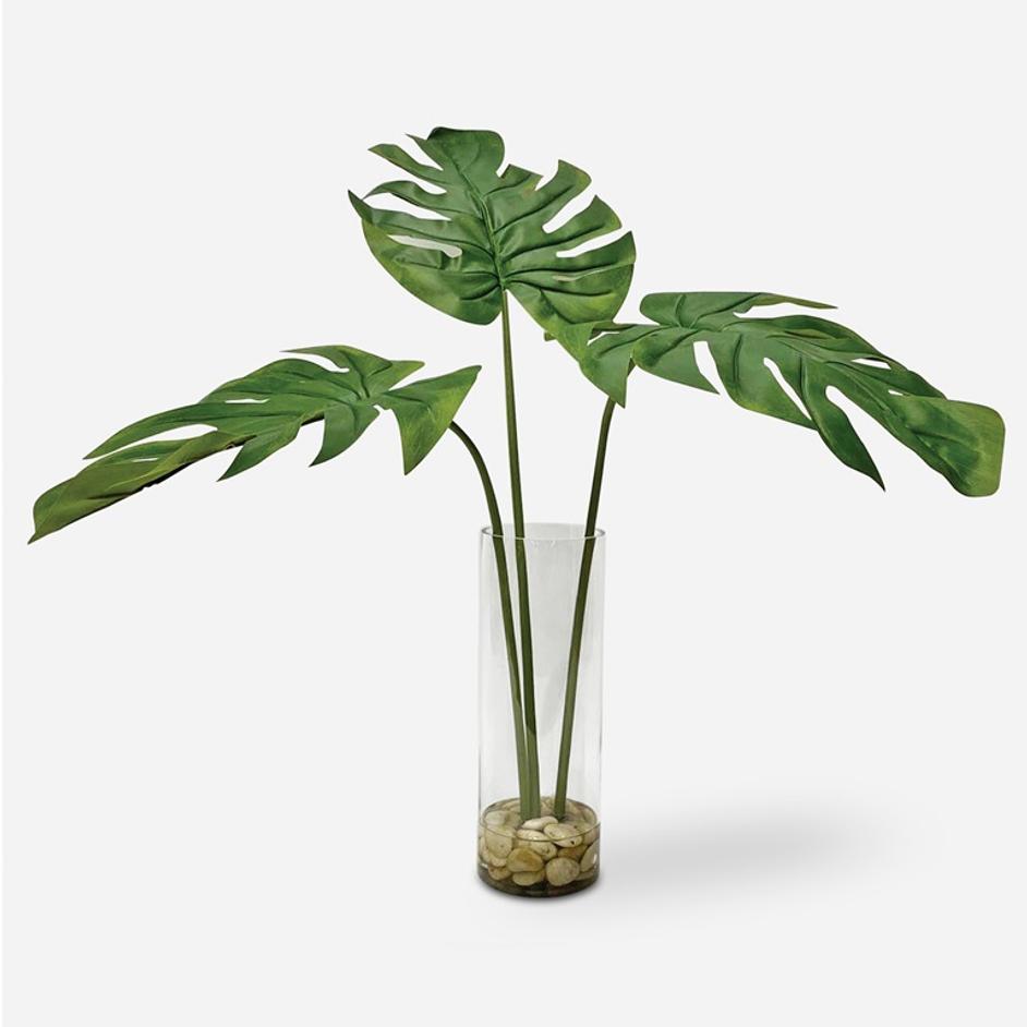Ibero Split Leaf Palm by Uttermost