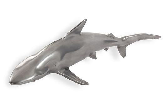 Whaler Shark, Polished Aluminum by PHILLIPS COLLECTION