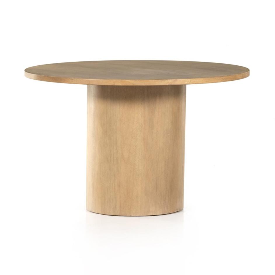 Pilo Dining Table - Natural Matte Veneer by Four Hands