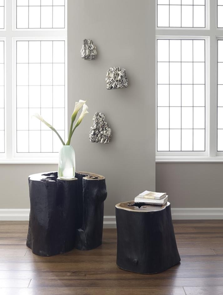 Stalagmite Wall Art Chrome, Set of 3,  Assorted Size and Shape by PHILLIPS COLLECTION