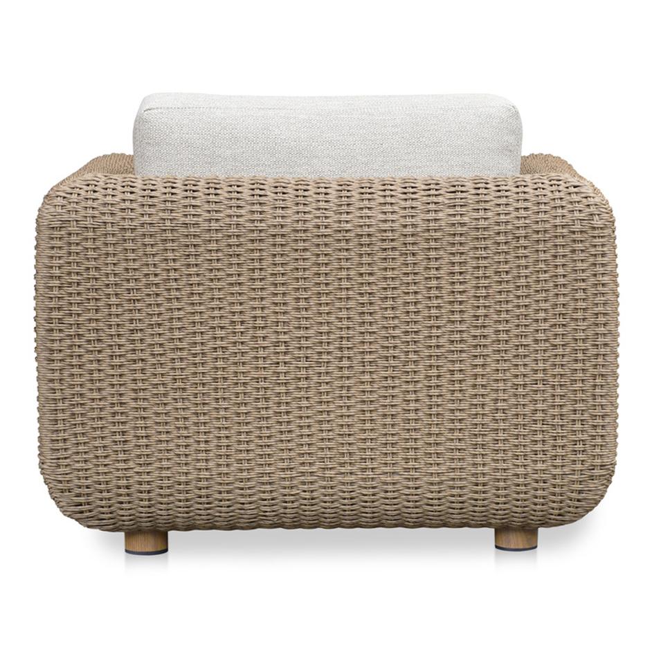 Soma Outdoor Accent Chair Natural by Moes Home