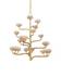 Agavé Americana Gold Chandelier In Dark Contemporary Gold Leaf by Currey & Company