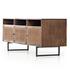 Carmel Media Console In Brown Wash by FOUR HANDS