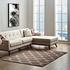 Barrett Chain Link Transitional Trellis 8X10 Area Rug In Dark Tan And Beige by Modway Furniture