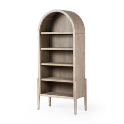 Tolle Bookcase - Rustic White Solid by Four Hands