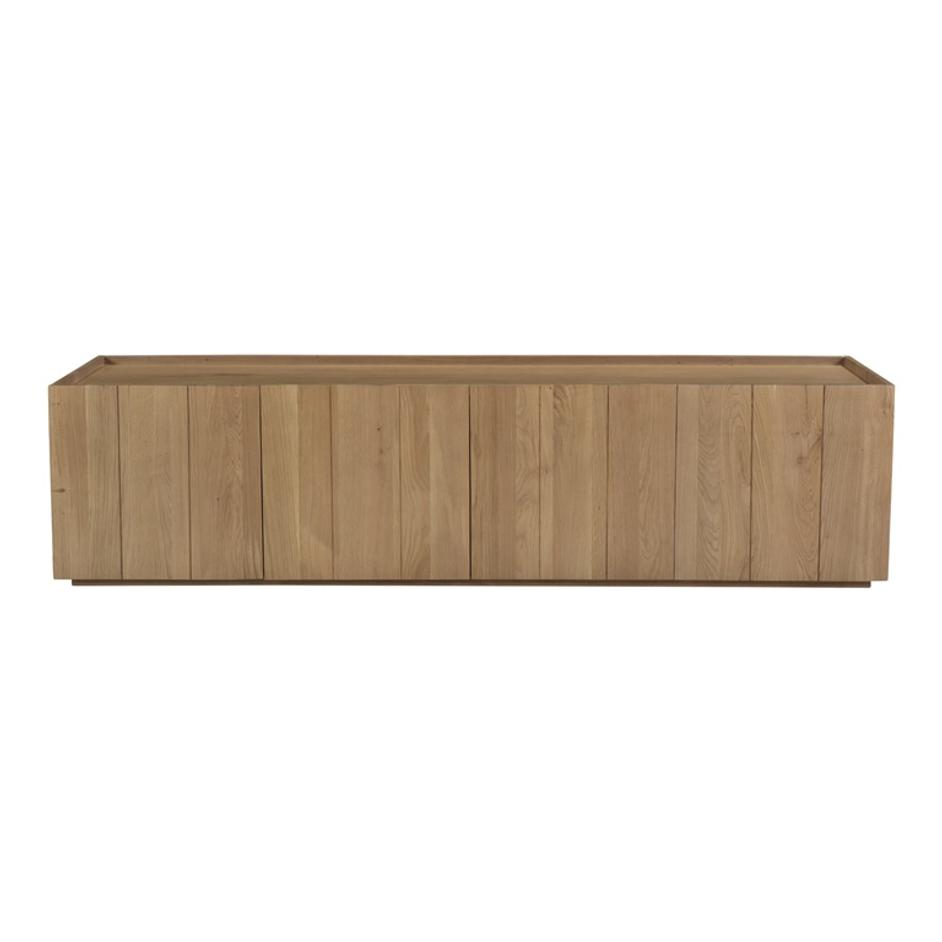 PLANK MEDIA CABINET NATURAL by Moes Home