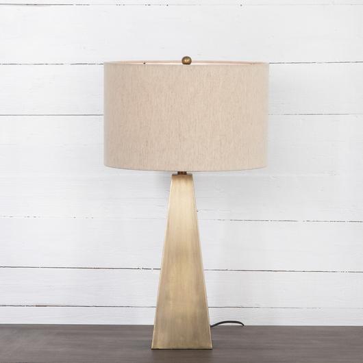 Leander Table Lamp In Brass by FOUR HANDS