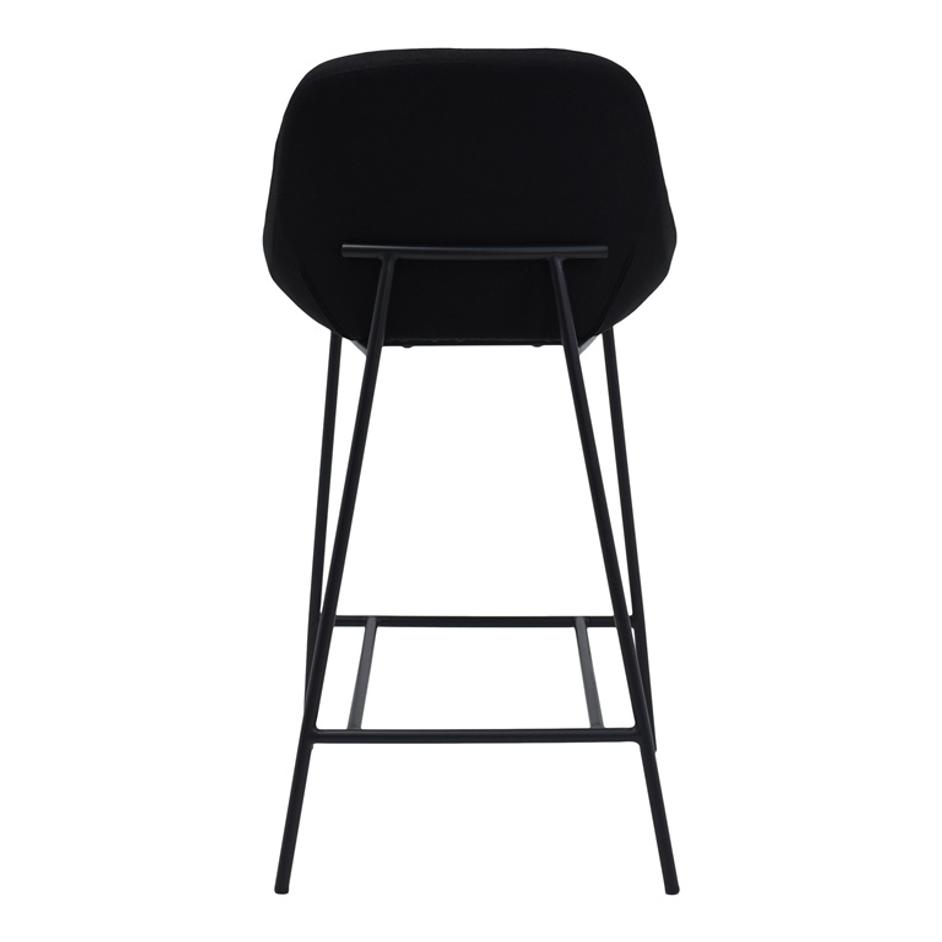SHELBY COUNTERSTOOL BLACK by Moes Home