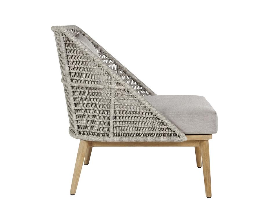 ANDRIA LOUNGE CHAIR - PALAZZO TAUPE by Sunpan