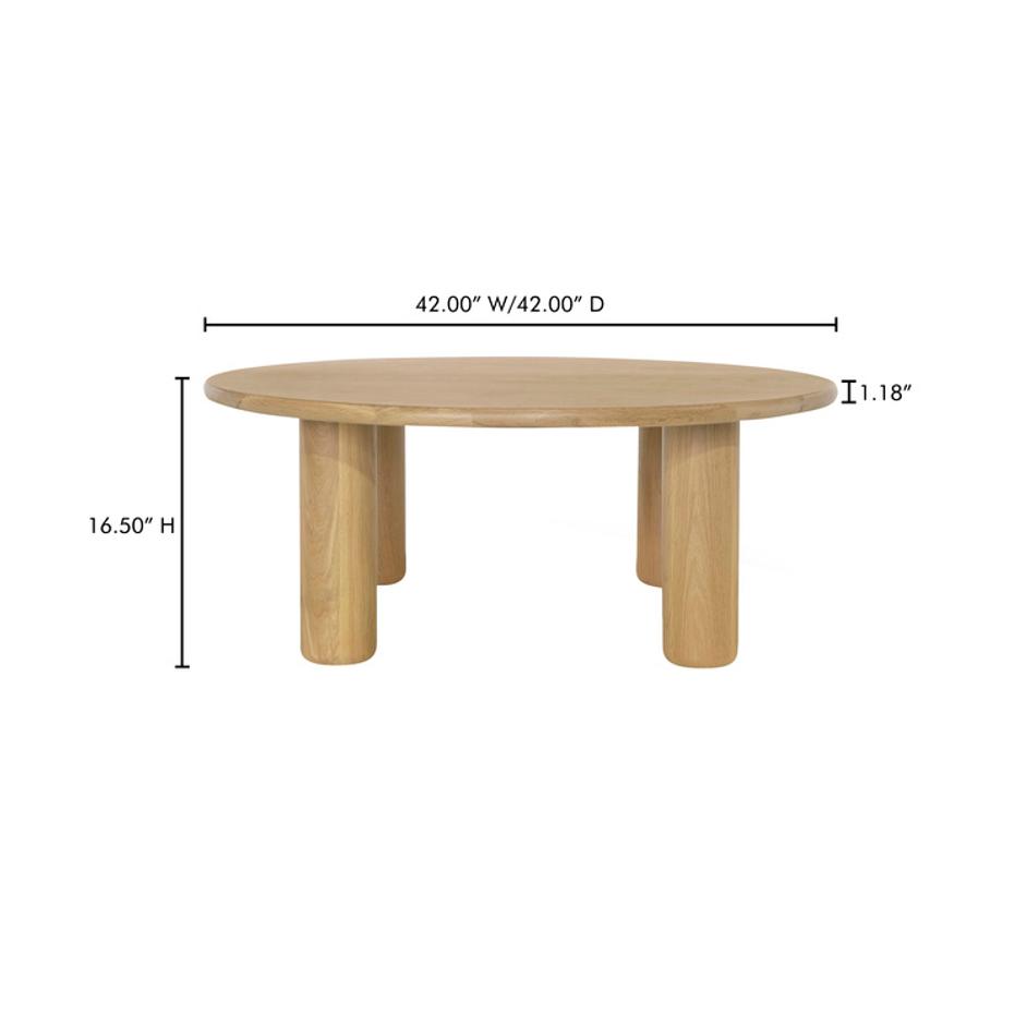 Milo Coffee Table Oak by Moes Home