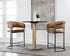 MARRIS COUNTER STOOL - GUNMETAL - MILLIKEN COGNAC by Sunpan