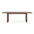 Round Off Small Dining Table Walnut Brown by Moes Home
