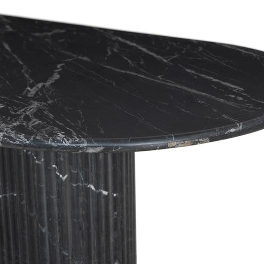 Oranda Dining Table - Black Marble by Four Hands