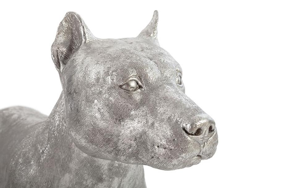 Pitbull Dog, Silver Leaf by PHILLIPS COLLECTION