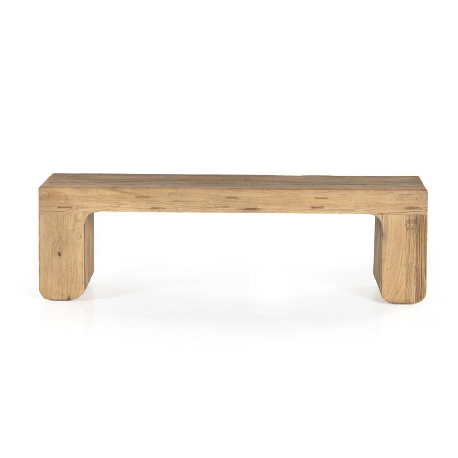 Merrick Accent Bench - Natural Elm by Four Hands