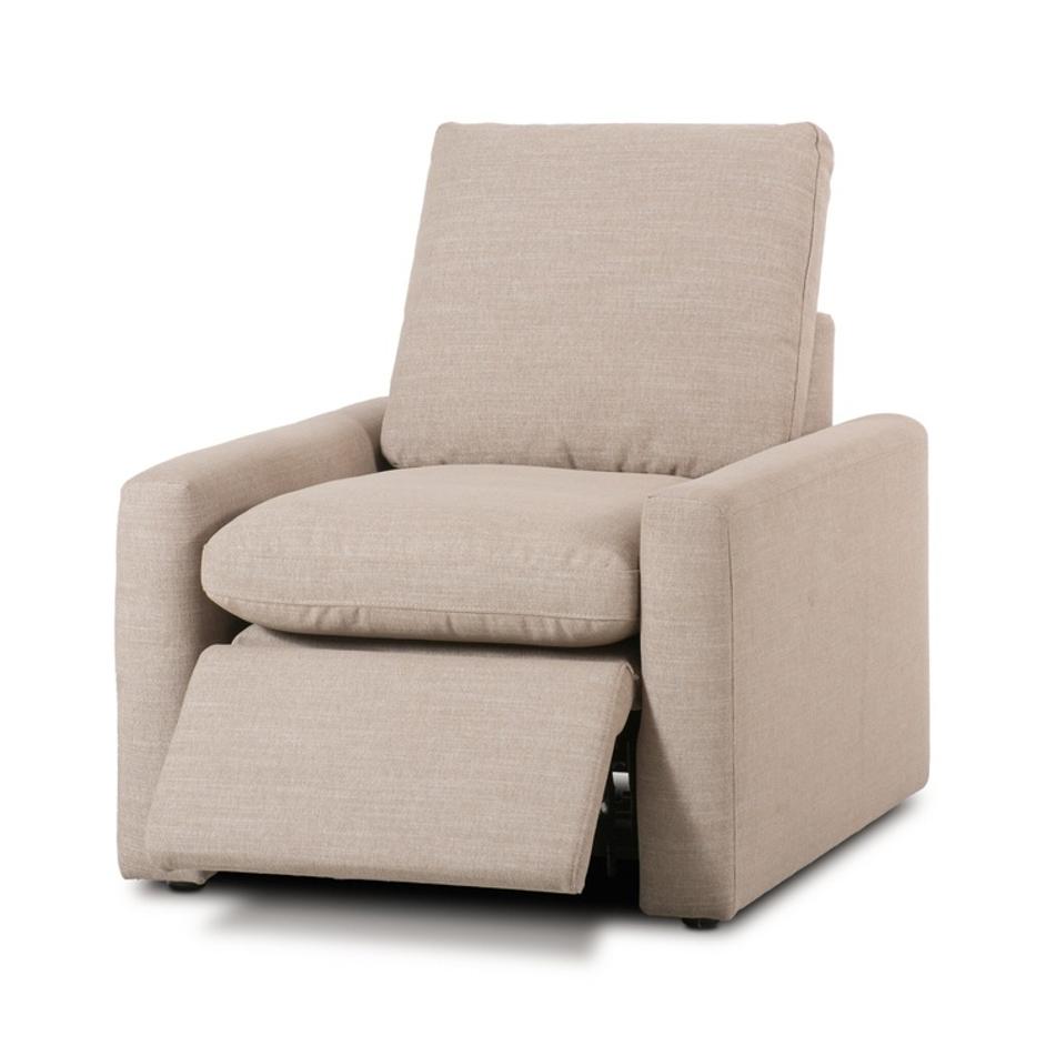Tillery Power Recliner Accent Chair - Crypton® Nomad Taupe by Four Hands