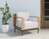 CAGLIARI ARMCHAIR - PALAZZO CREAM by Sunpan