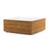 Grant Outdoor Coffee Table In Natural Teak by FOUR HANDS