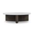 Toli Coffee Table - Italian White Marble by Four Hands