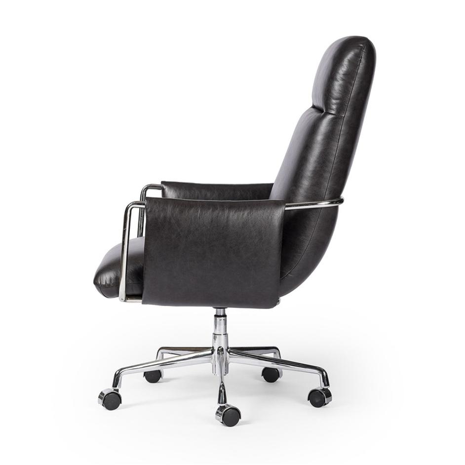 Sherman Desk Chair - Sonoma Black by Four Hands