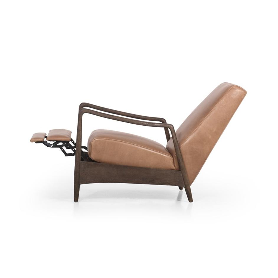 Braden Recliner In Dakota Warm Taupe by FOUR HANDS