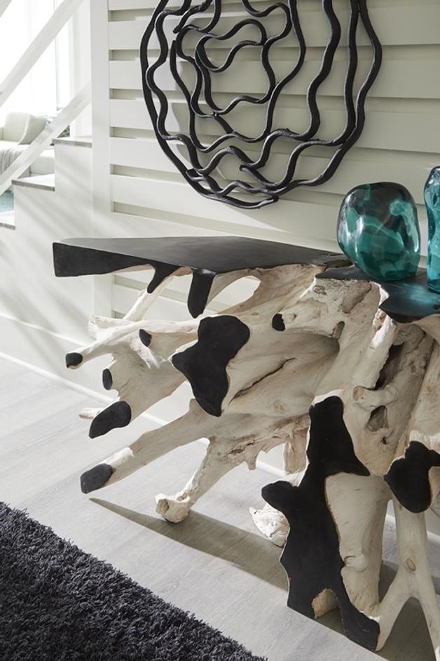 Vine Wall Flower, Black by Phillips Collection