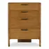 Lachlan 4 Drawer Chest Brown by Moes Home