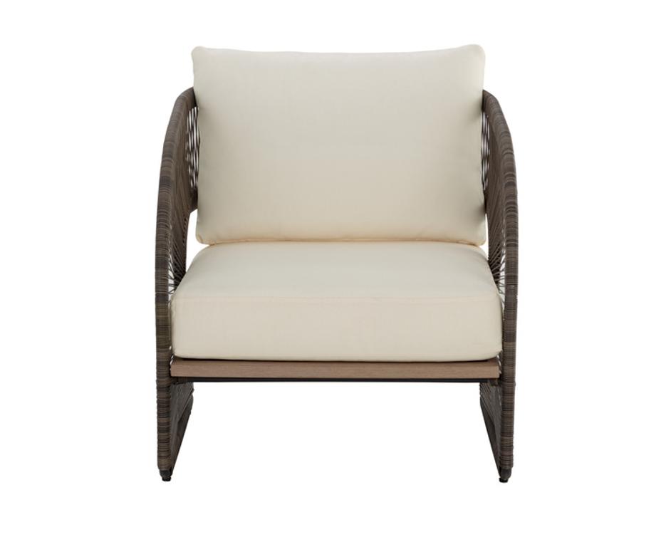 TOULON LOUNGE CHAIR - STINSON CREAM by Sunpan