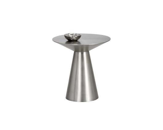 Carmel Side Table - Stainless Steel by Sunpan