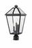 Talbot 3 Light Outdoor Post Mount Fixture in Black Finish by Z-Lite