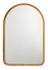 Arch Iron Wall Mirror, Gold by Jamie Young