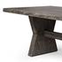 Tia Dining Table - Black Burnt Oak by Four Hands