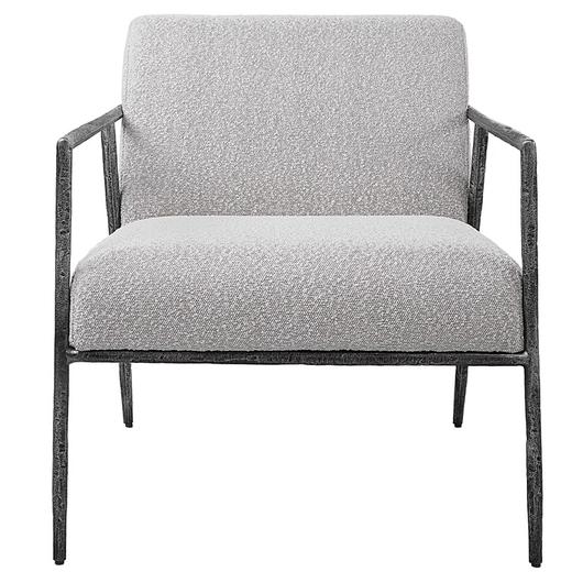 Brisbane Light Gray Accent Chair by Uttermost