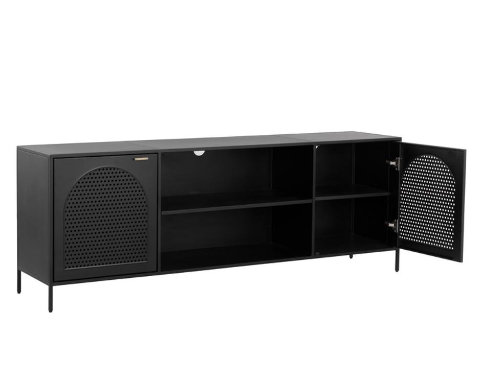 AZIZA MEDIA CONSOLE AND CABINET by Sunpan