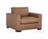 Baylor Armchair - Marseille Camel Leather by Sunpan