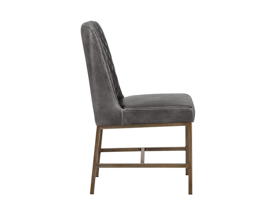 Leighland Dining Chair - Overcast Grey by Sunpan