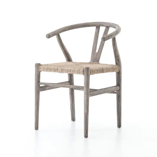 Muestra Dining Chair-Weathered Grey by FOUR HANDS