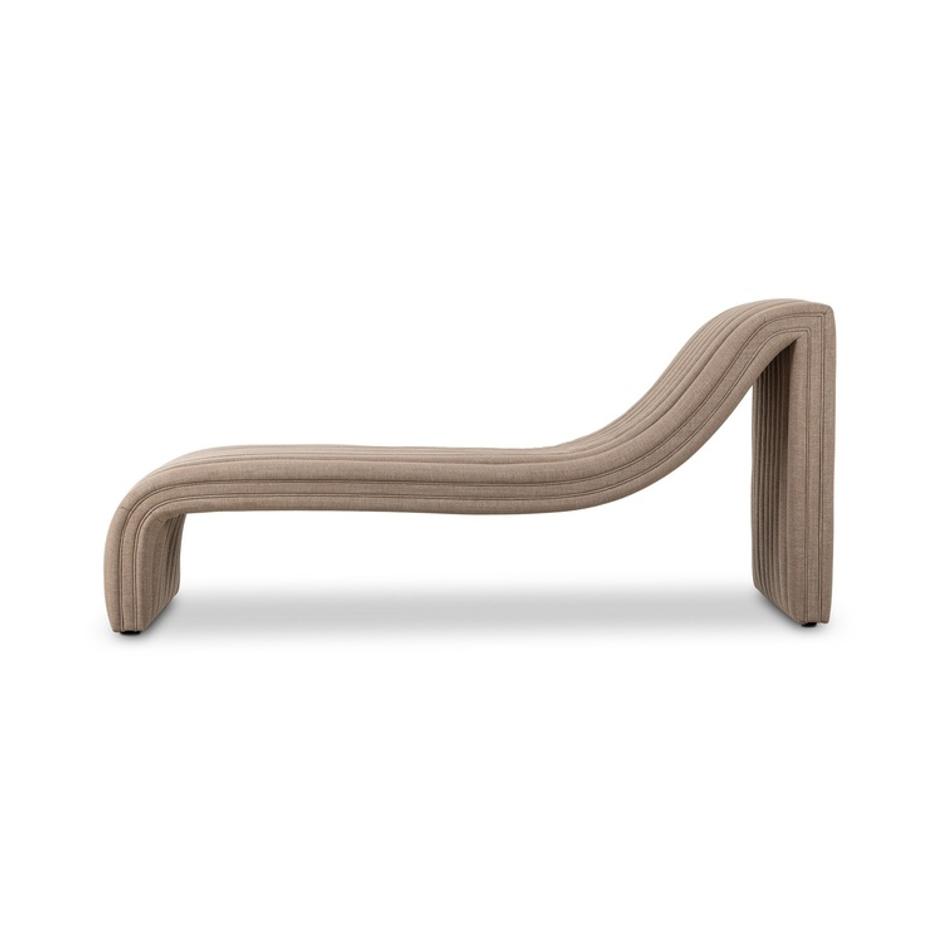 Augustine Chaise Lounge - Crypton® Nomad Taupe by Four Hands